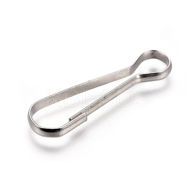 Iron Key Clasp Finding KEYC-WH0016-09C-1
