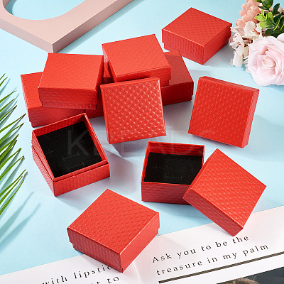Rhombus Textured Cardboard Gift Storage Boxes CON-TAC0010-03B-04-1