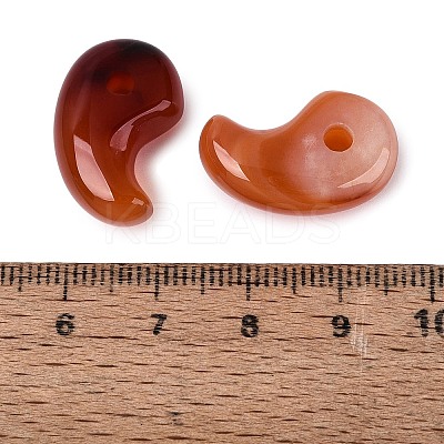 Dyed Natural Carnelian Pendants G-S294-07B-08-1
