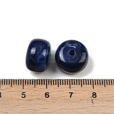 Opaque Acrylic Beads X-MACR-C037-03D-1