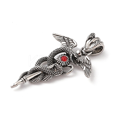 Tibetan Style Alloy Pendants FIND-B040-06AS-1