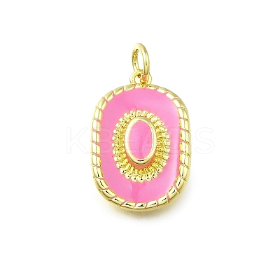 Brass Enamel Pendants X-KK-K400-20G-02-1