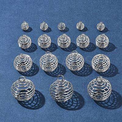 20Pcs 4 Styles Iron Wire Pendants IFIN-FS0001-46P-1