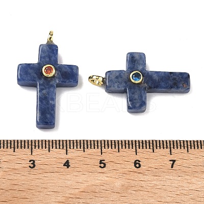 Natural Sodalite Pendants G-B180-01G-09-1