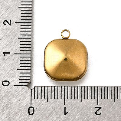 201 Stainless Steel Pendants STAS-F318-01C-G-1