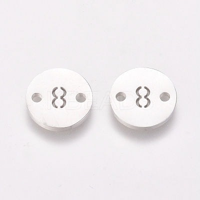 Tarnish Resistant Numbers 304 Stainless Steel Links STAS-M274-035P-8-1