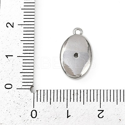 Brass Pave Clear Cubic Zirconia Pendants LS-KK-L238-27P-1