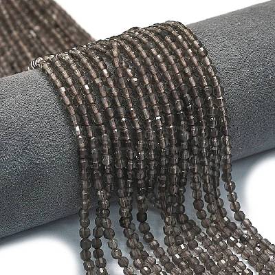 Natural Smoky Quartz Beads Strands G-A260-A53-01-1