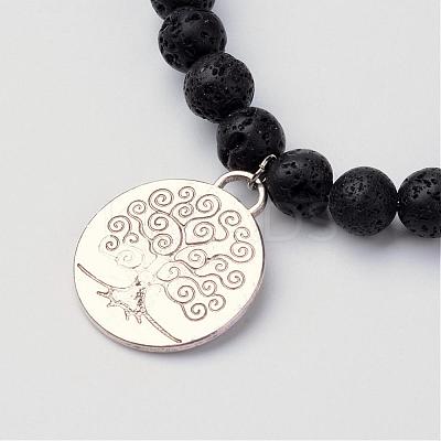 Alloy Charm Bracelets BJEW-JB02674-1