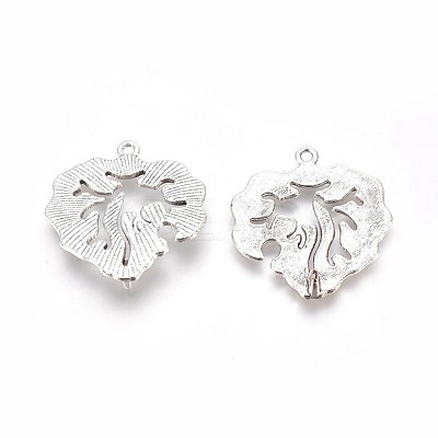 Tibetan Alloy Pendants EA11898Y-NF-1