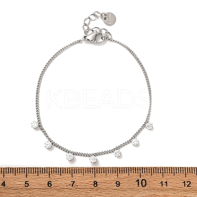 304 Stainless Steel Charm Bracelets LS-BJEW-A047-02P-1