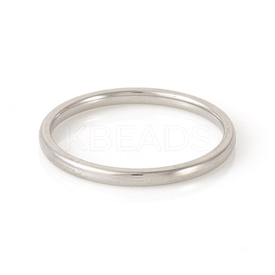 Tarnish Resistant 201 Stainless Steel Plain Band Rings RJEW-G107-1.5mm-4-P-1