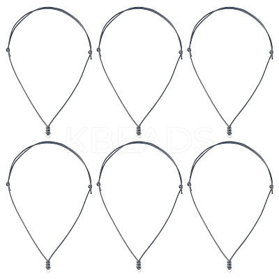 30Pcs Eco-Friendly Korean Waxed Polyester Braided Adjustable Necklace Makings NJEW-TAC0023-05-1