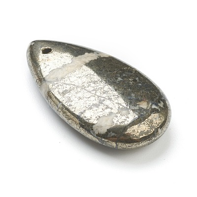 Natural Pyrite Beads G-H267-12-1