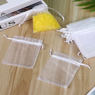20Pcs Organza Gift Bags with Drawstring OP-LP0001-19-1