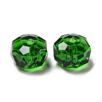 Transparent K9 Glass Beads GLAA-E048-01-19-1