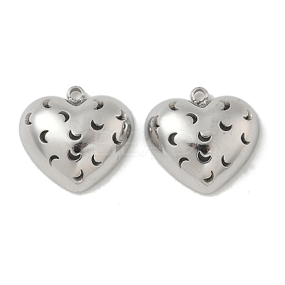 304 Stainless Steel Pendants STAS-D127-03P-1
