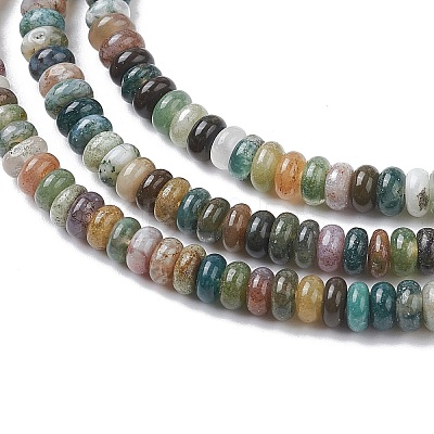 Natural Indian Agate Beads Strands X-G-H292-A13-02-1