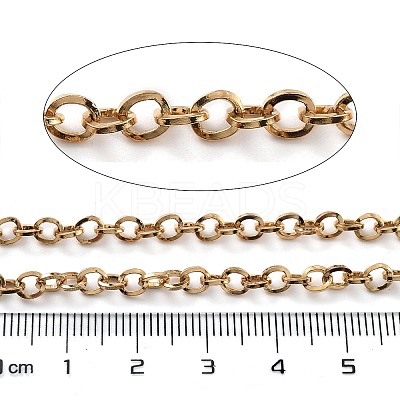 PVD Vacuum Plating 304 Stainless Steel Rolo Chains CHS-H026-08B-G-1