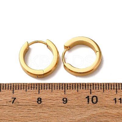 304 Stainless Steel Hoop Earrings EJEW-D331-19A-G-1