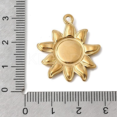304 Stainless Steel Enamel Pendants STAS-H247-12G-1