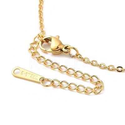 304 Stainless Steel Pendant Necklaces LS-NJEW-P283-03G-1