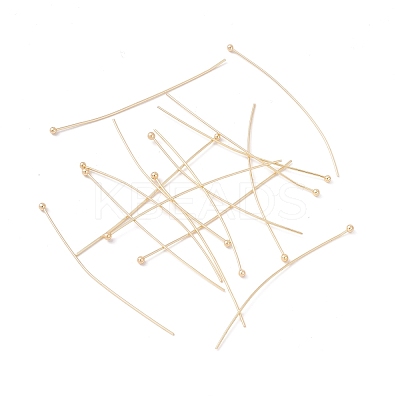 Brass Ball Head Pins KK-WH0058-02D-G02-1