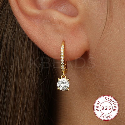 925 Sterling Silver Hoop Earrings PW6200-1