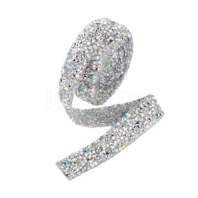 Glitter Resin Hotfix Rhinestone(Hot Melt Adhesive On The Back) OCOR-TAC0004-B-01-1