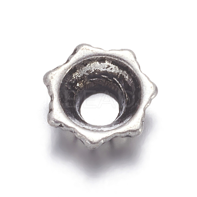 Tibetan Silver Spacer Beads X-AA220-NF-1