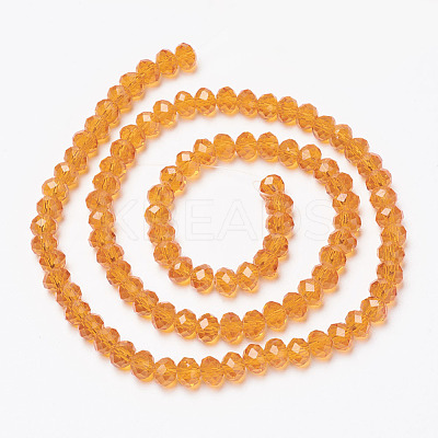 Glass Beads Strands X-EGLA-A034-T4mm-D05-1