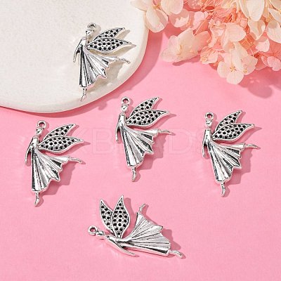 Tibetan Style Alloy Pendants TIBEP-12940-AS-LF-1