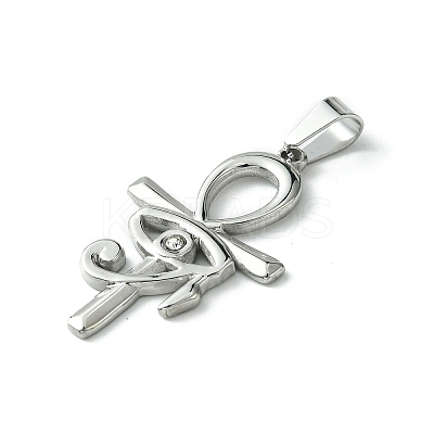304 Stainless Steel Pendants STAS-H192-03P-04-1