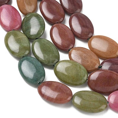 Natural Malaysia Jade Beads Strands G-K292-C16-13X18MM-1