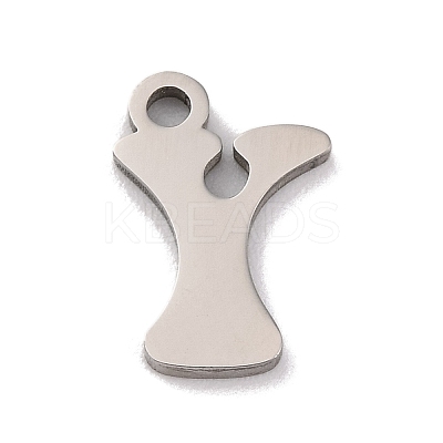 Non-Tarnish 201 Stainless Steel Charms STAS-U016-01P-Y-1