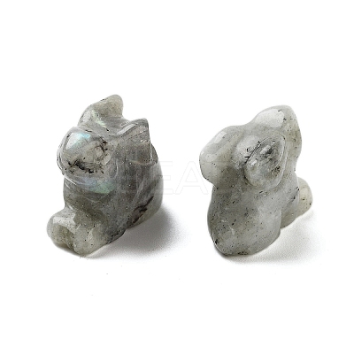Natural Labradorite Carved Figurines DJEW-L023-E02-1