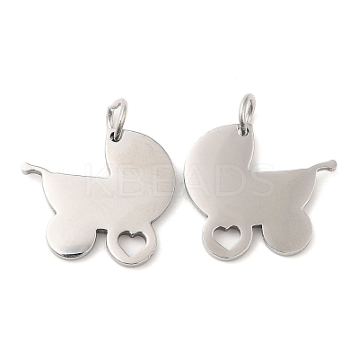 Non-Tarnish 304 Stainless Steel Pendants STAS-Z042-06P-1
