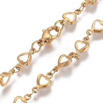 Ion Plating(IP) 304 Stainless Steel Link Bracelets BJEW-I274-36C-1