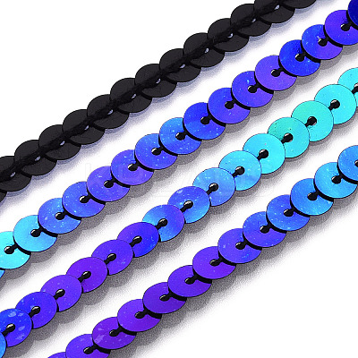 Plastic Paillette/Sequins Chain Rolls BS321Y-1