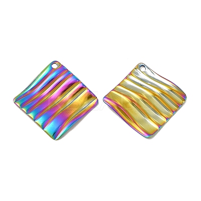 Ion Plating(IP) 304 Stainless Steel Pendants STAS-A070-03MC-1