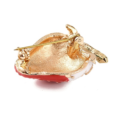 KC Gold Plated Alloy Fruit Brooches LS-JEWB-L017-02KCG-02-1