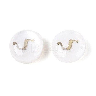 Natural Freshwater Shell Beads BSHE-ZX007-03G-1