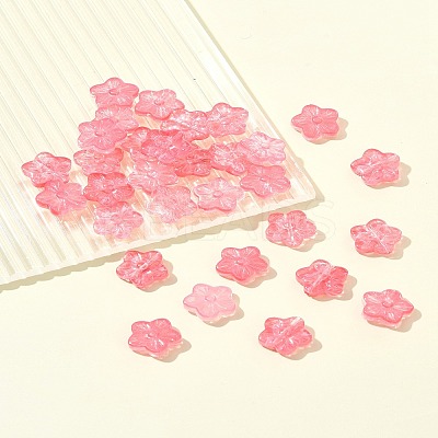 30Pcs Baking Paint Glass Beads GLAA-FS0001-97B-1