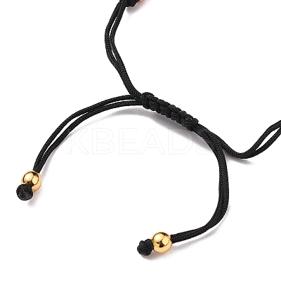 Adjustable Nylon Thread Braided Bead Bracelets BJEW-JB05635-01-1