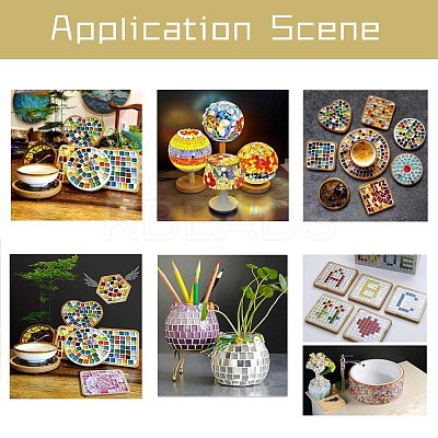 Glass Cabochons DIY-FH0001-65-1
