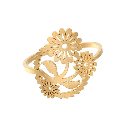 304 Stainless Steel Rings for Women RJEW-S238-12-1