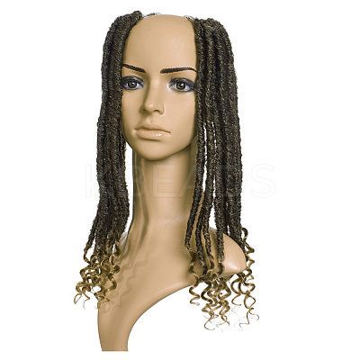 Curly Faux Locs Crochet Hair OHAR-G005-12C-1