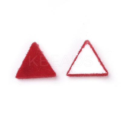 Flocky Acrylic Cabochons LS-X-OACR-I001-J07-1