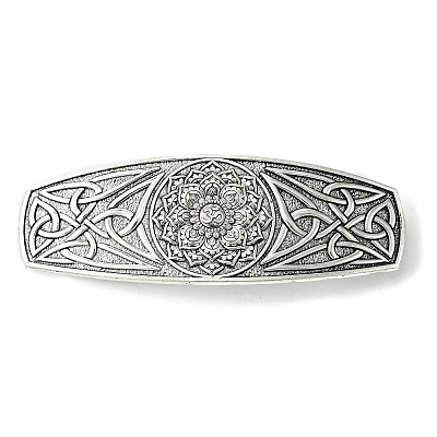 Alloy Hair Barrettes OHAR-C010-05D-AS-1