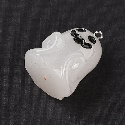 Halloween Theme Luminous Resin Pendants RESI-S06-01C-1